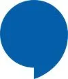 Icon of a blue speech bubble